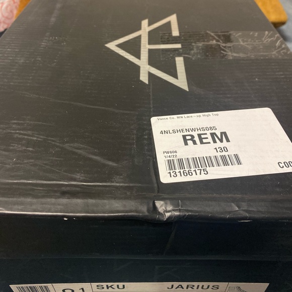 Vance Co. Jarius Men's Shoes Size 8.5 US High-Top Sneakers-White / Grey-New - Picture 5 of 7